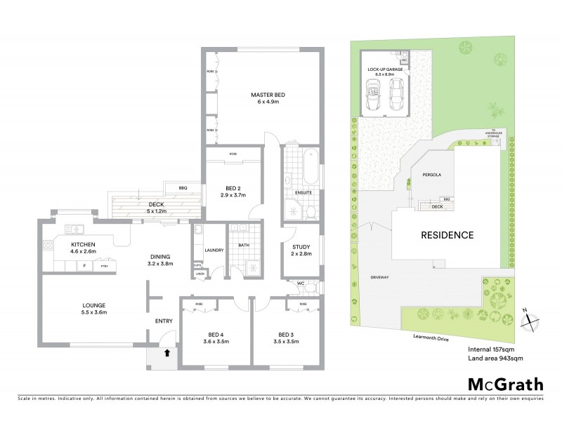 74 Learmonth Drive, Kambah ACT 2902 Floorplan