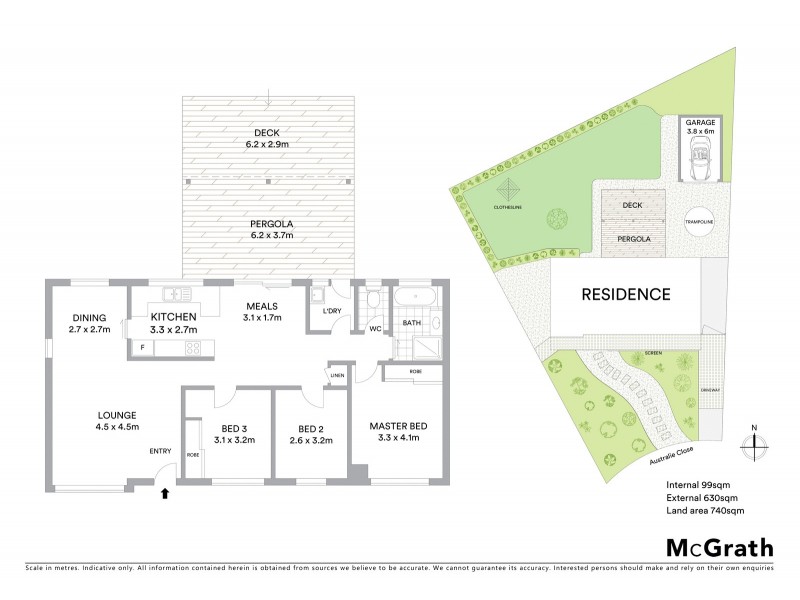 14 Australie Close, Gilmore ACT 2905 Floorplan