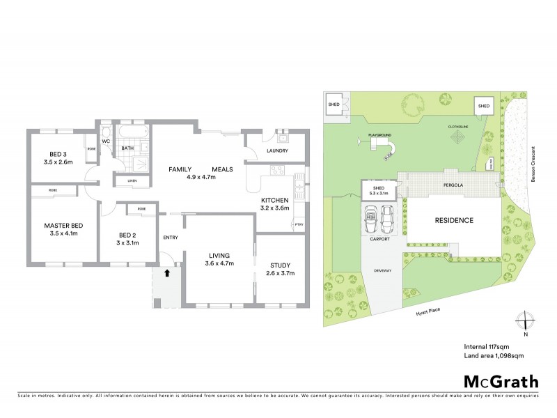 2 Hyatt Place, Calwell ACT 2905 Floorplan