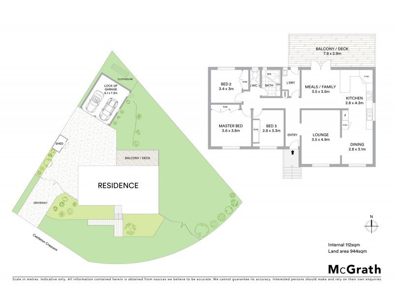 18 Castleton Crescent, Gowrie ACT 2904 Floorplan