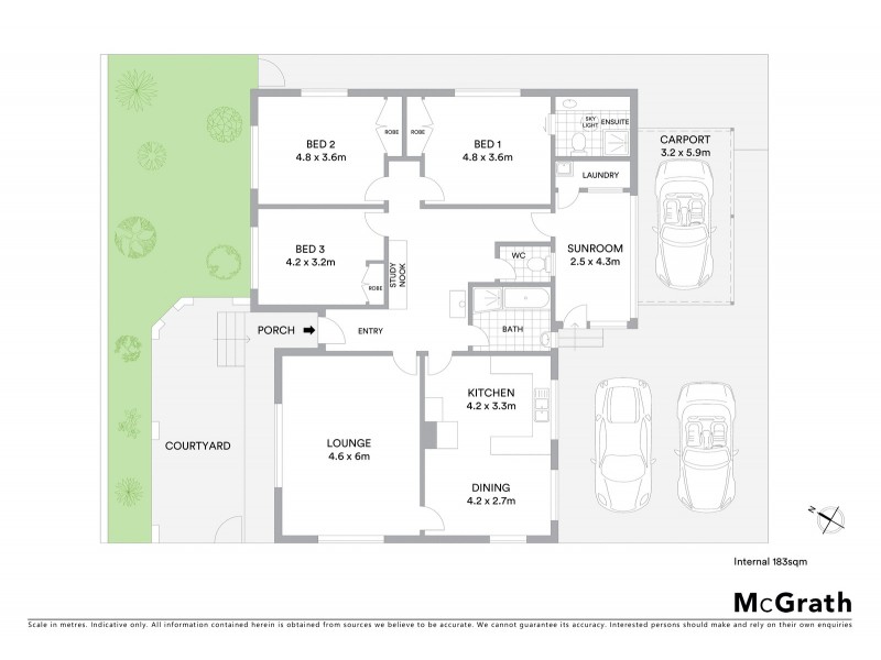 1/23 Ford Street, Queanbeyan East NSW 2620 Floorplan