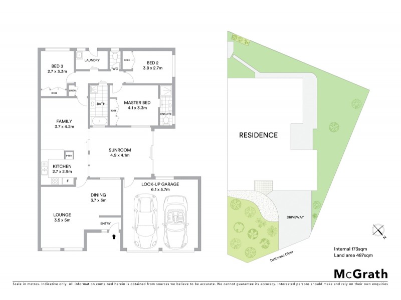 7 Dettmann Close, Isaacs ACT 2607 Floorplan