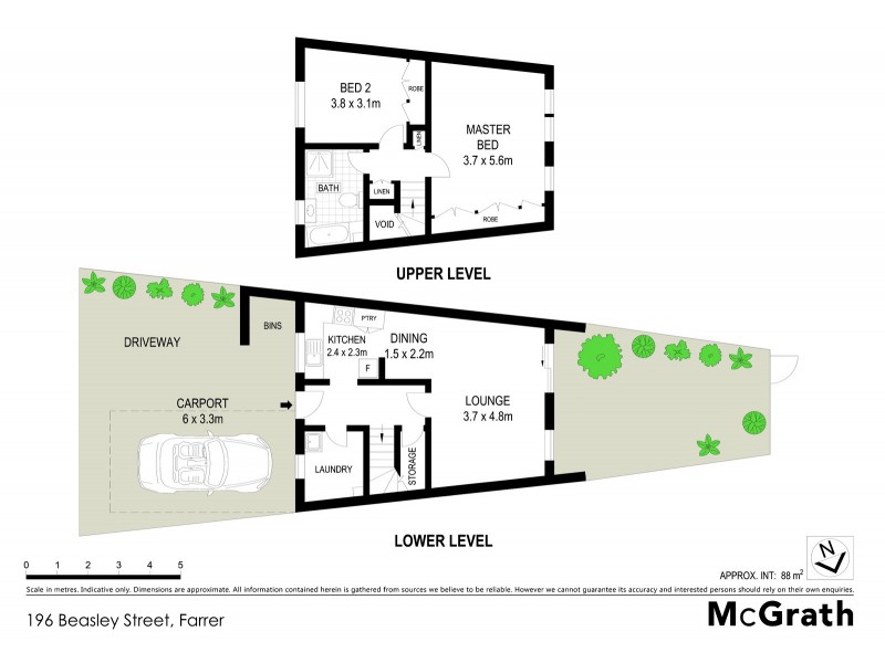 196 Beasley Street, Farrer ACT 2607 Floorplan