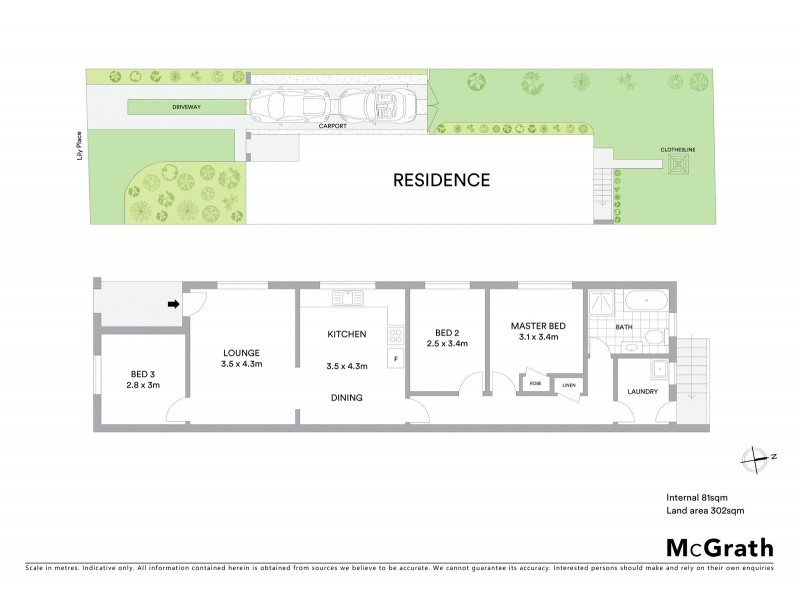 7A Lily Place, Queanbeyan NSW 2620 Floorplan