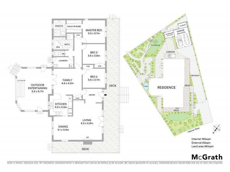5 Falkiner Place, Macarthur ACT 2904 Floorplan
