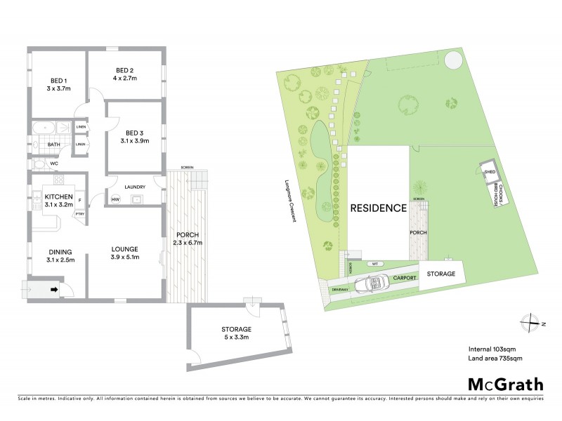17 Longmore Crescent, Wanniassa ACT 2903 Floorplan