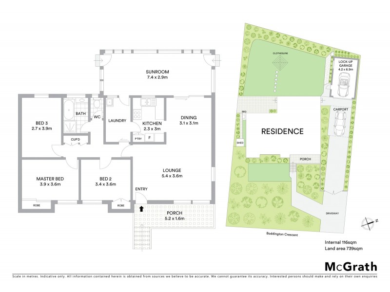 56 Boddington Crescent, Kambah ACT 2902 Floorplan