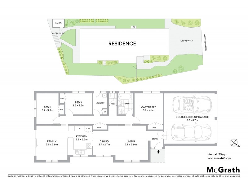 48 Beazley Crescent, Calwell ACT 2905 Floorplan