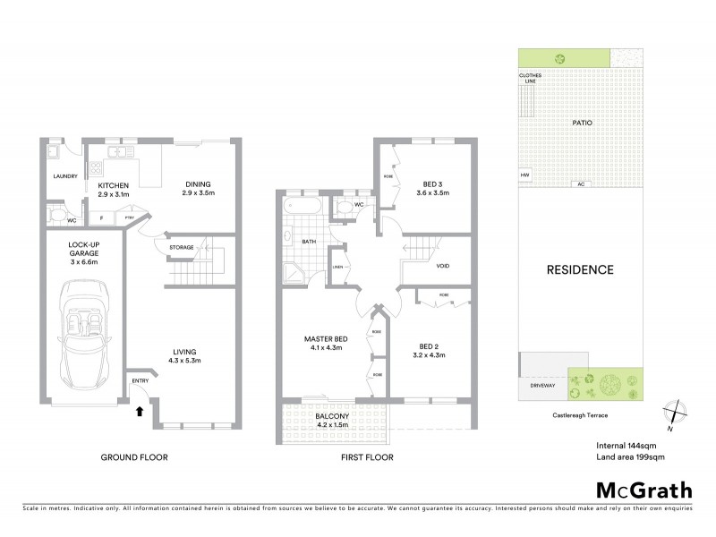 47/174 Clive Steele Avenue, Monash ACT 2904 Floorplan