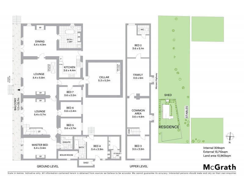 945 Monaro Highway, Bunyan NSW 2630 Floorplan