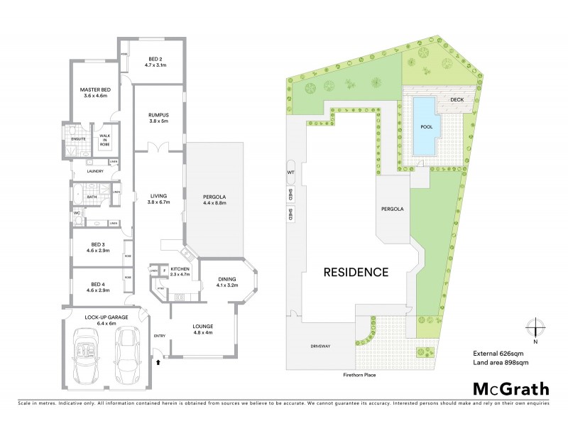 45 Firethorn Place, Jerrabomberra NSW 2619 Floorplan