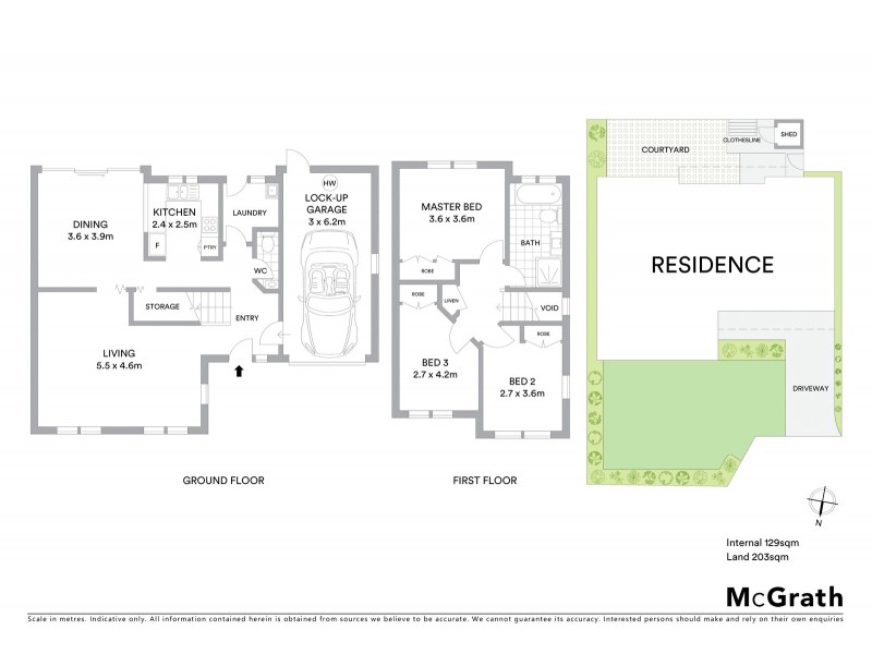 9/49 Freda Bennett Circuit, Nicholls ACT 2913 Floorplan