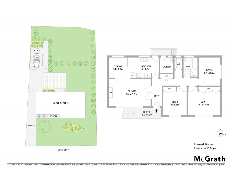 4 Wrest Street, Lyons ACT 2606 Floorplan