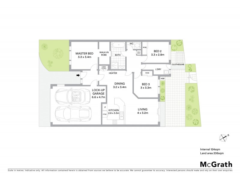 4/10 Zeitz Court, Banks ACT 2906 Floorplan