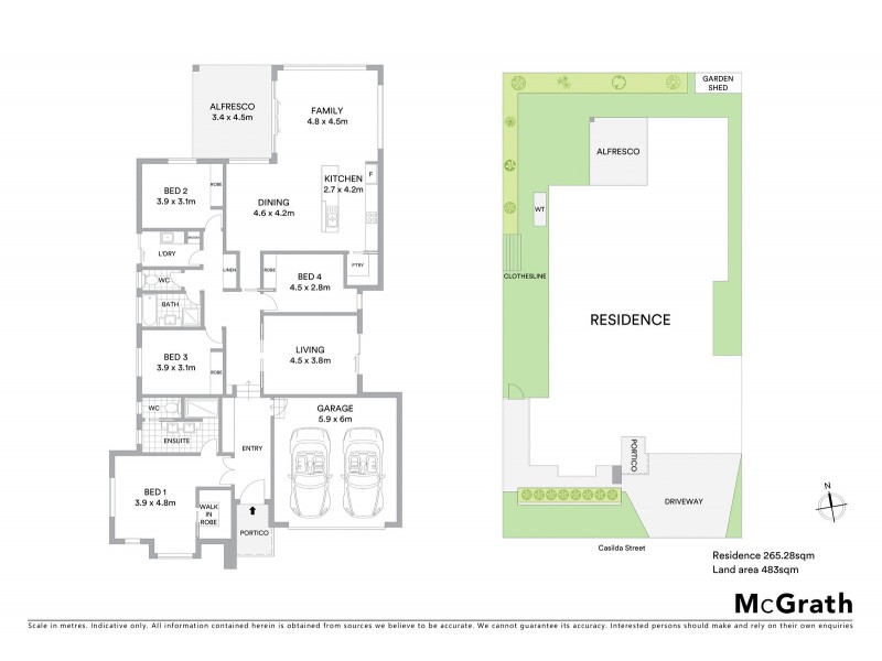 9 Casilda Street, Harrison ACT 2914 Floorplan