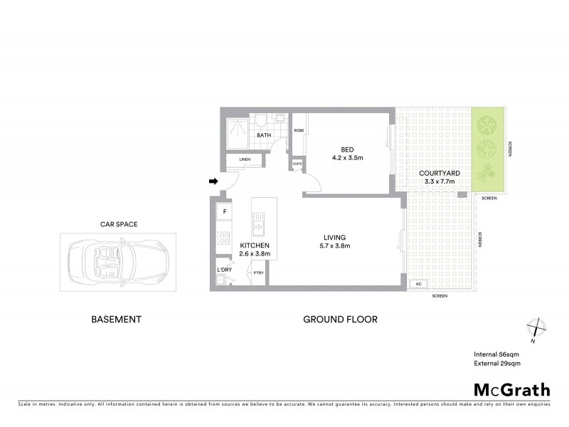 27/121 Easty Street, Phillip ACT 2606 Floorplan