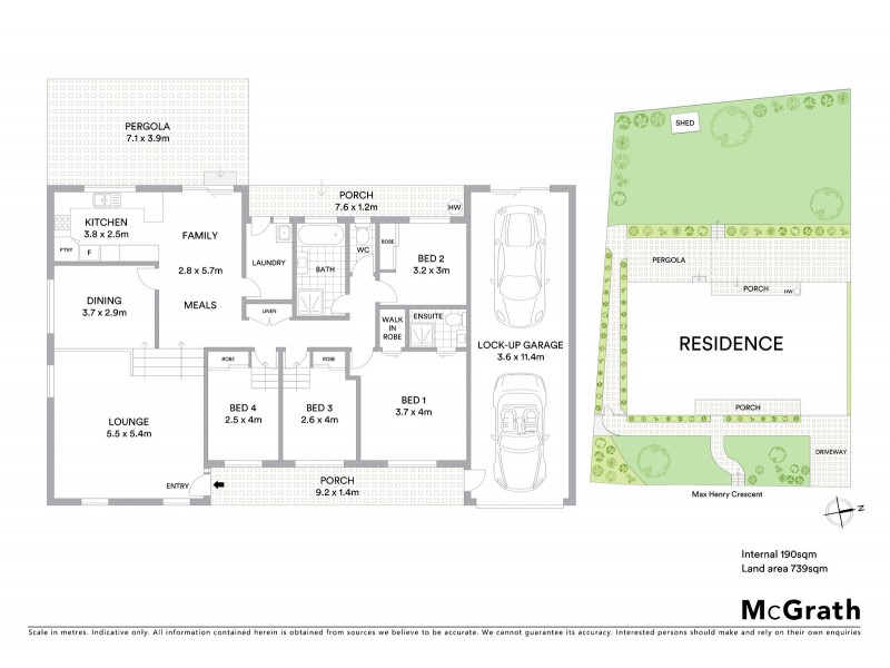 7 Max Henry Crescent, Macarthur ACT 2904 Floorplan