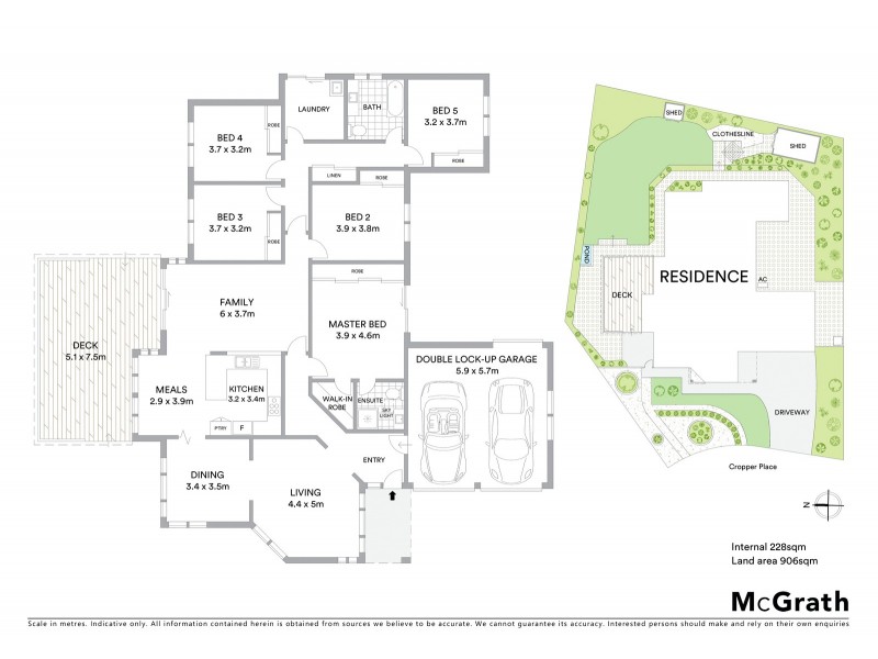 8 Cropper Place, Gordon ACT 2906 Floorplan