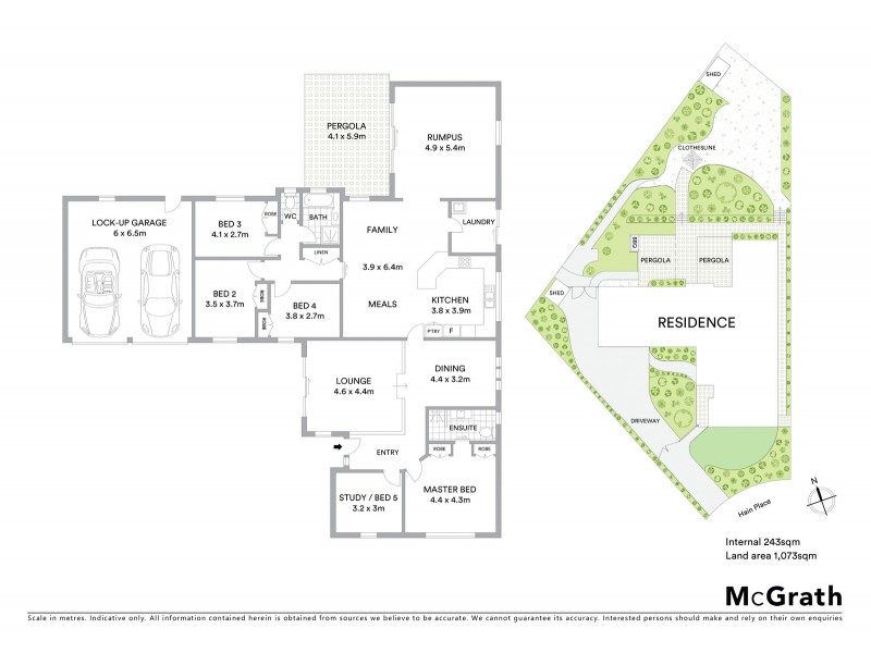 9 Hain Place, Gilmore ACT 2905 Floorplan