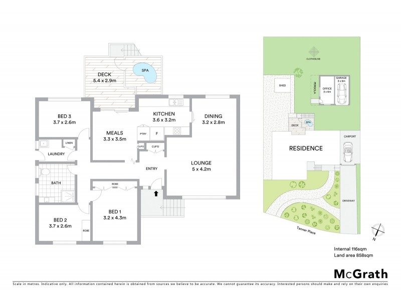 10 Tanner Place, Kambah ACT 2902 Floorplan