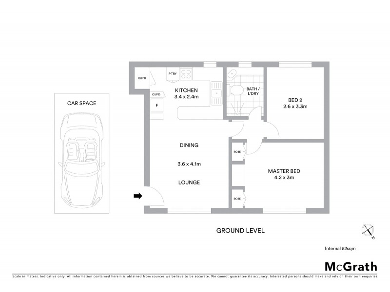1/9 Devonport Street, Lyons ACT 2606 Floorplan