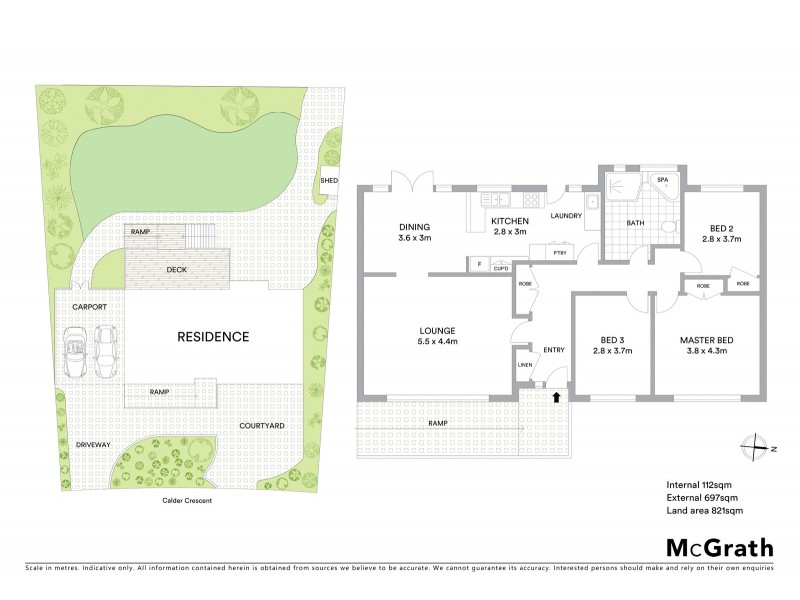 58 Calder Crescent, Holder ACT 2611 Floorplan