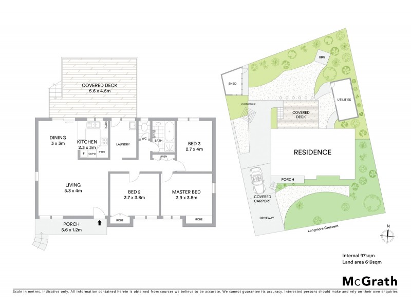 19 Longmore Crescent, Wanniassa ACT 2903 Floorplan