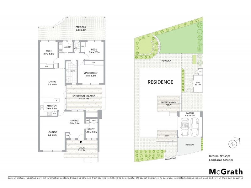 7 Moon Place, Gordon ACT 2906 Floorplan