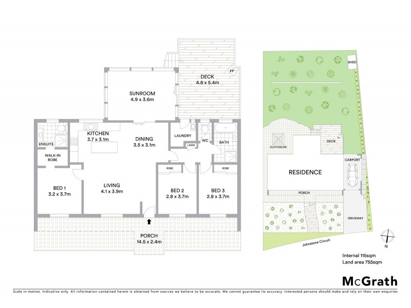 3 Johnstone Circuit, Calwell ACT 2905 Floorplan