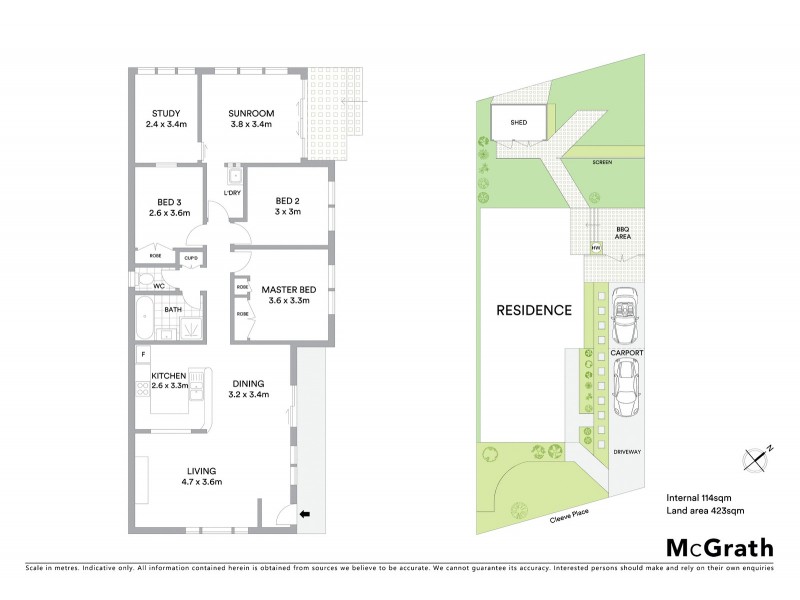 13 Cleeve Place, Gordon ACT 2906 Floorplan