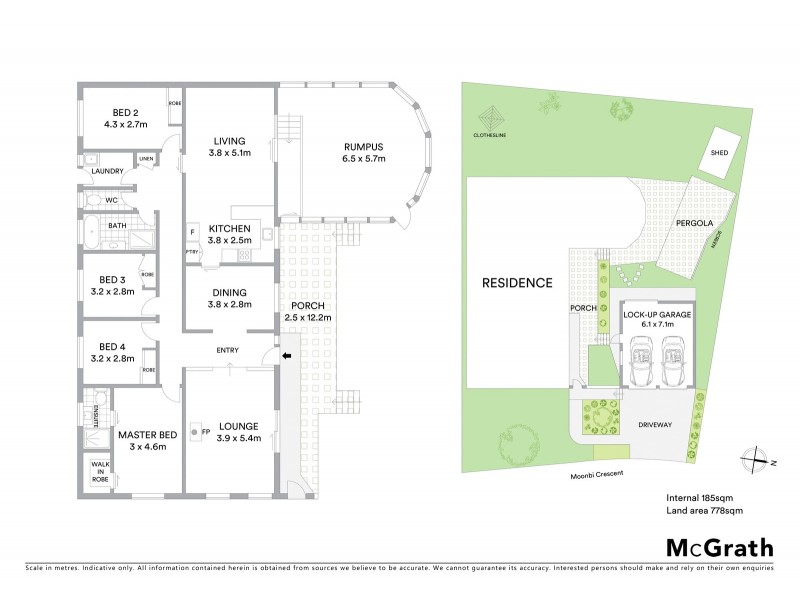 23 Moonbi Crescent, Isabella Plains ACT 2905 Floorplan
