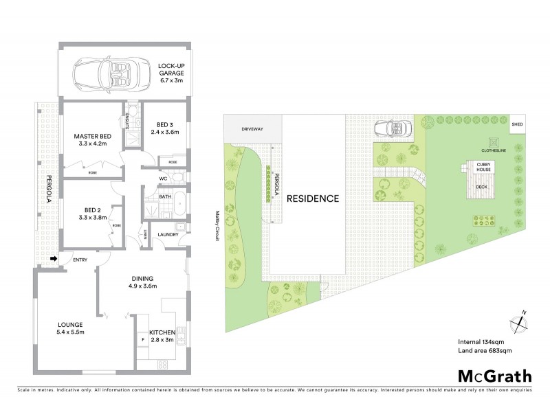 47 Maltby Circuit, Wanniassa ACT 2903 Floorplan
