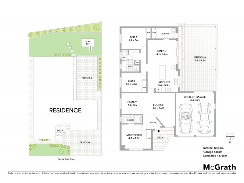 12 Patrick Brick Court, Queanbeyan NSW 2620 Floorplan
