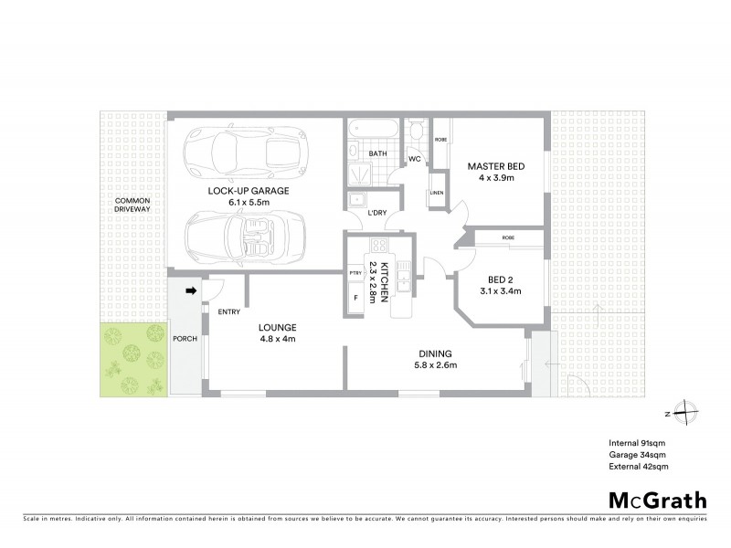 7/72 Brudenell Drive, Jerrabomberra NSW 2619 Floorplan