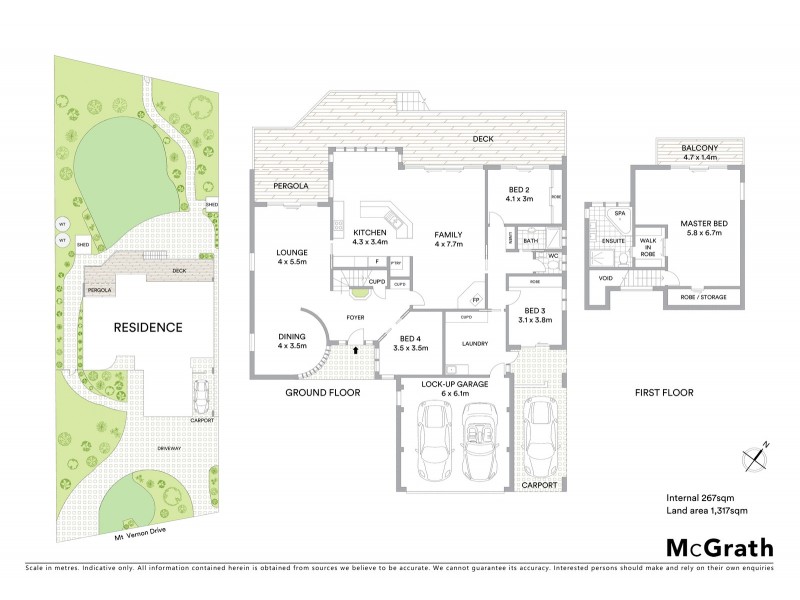 27 Mt Vernon Drive, Kambah ACT 2902 Floorplan