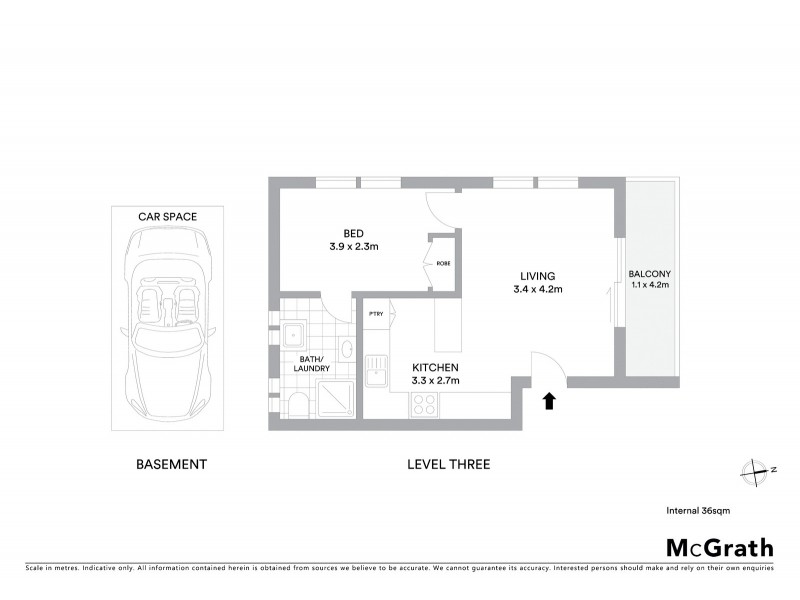 29/14 King Street, Queanbeyan NSW 2620 Floorplan