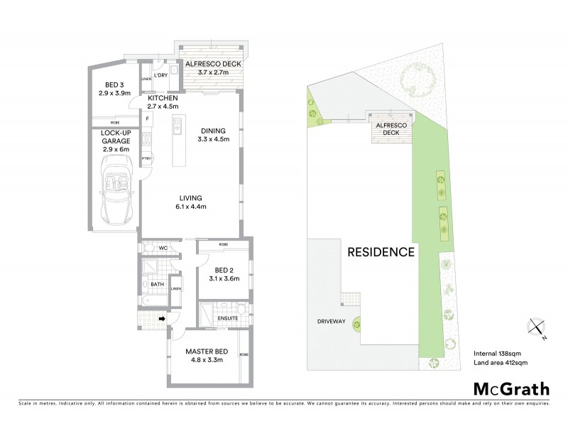 41B Enderby Street, Mawson ACT 2607 Floorplan
