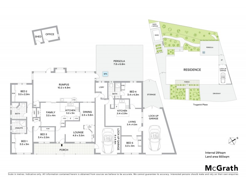4 Truganini Place, Chisholm ACT 2905 Floorplan