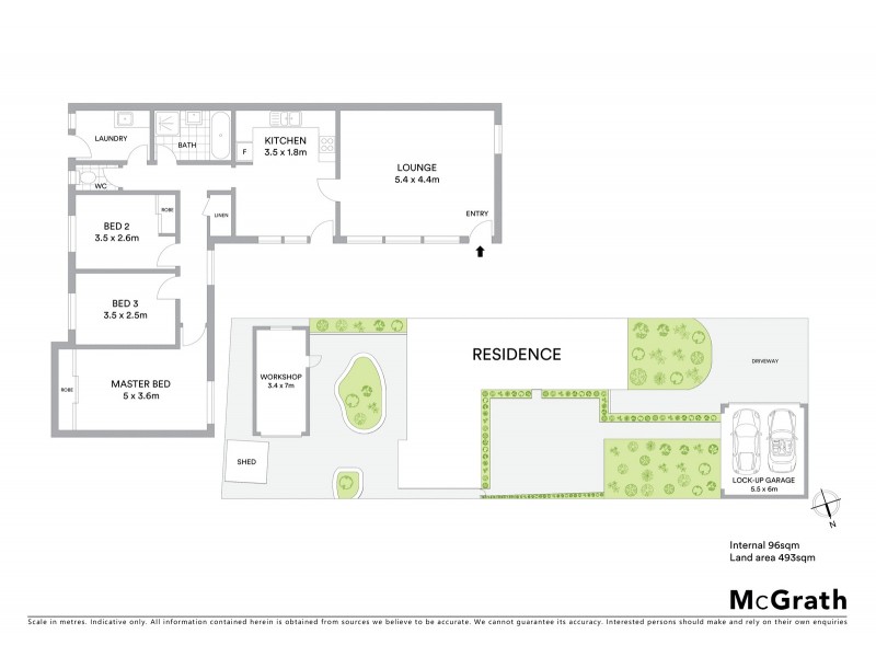 13 Cumbrae Place, Kambah ACT 2902 Floorplan