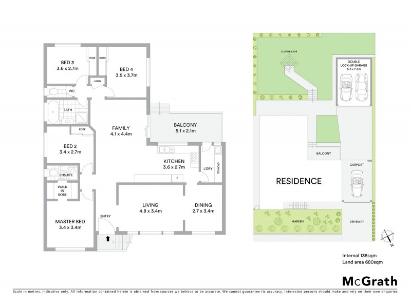 62 Outtrim Avenue, Calwell ACT 2905 Floorplan