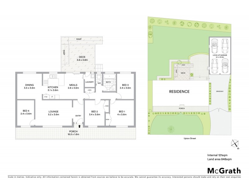8 Upton Street, Monash ACT 2904 Floorplan