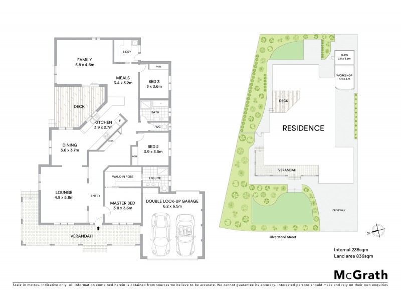 13 Ulverstone Street, Lyons ACT 2606 Floorplan