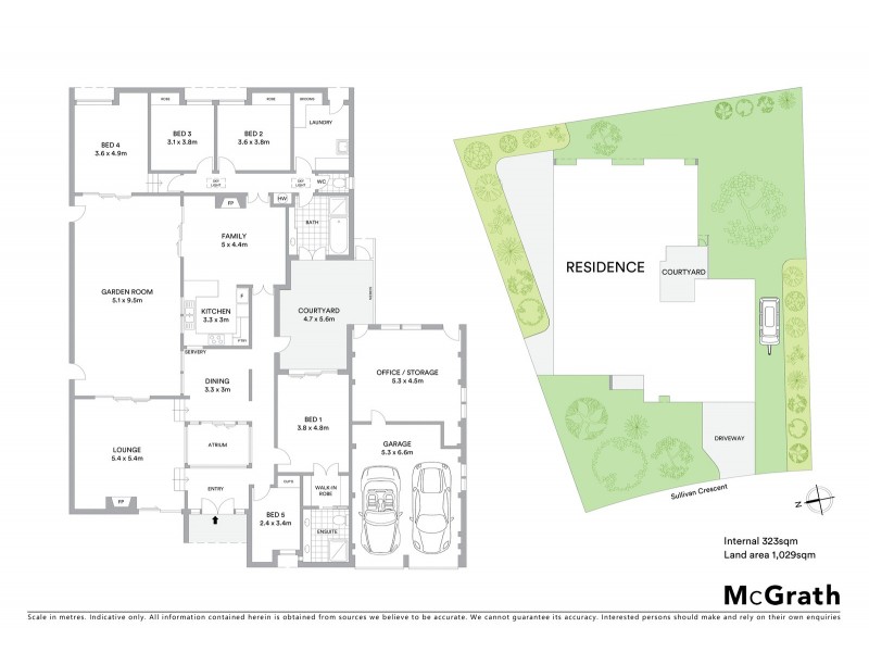 45 Sullivan Crescent, Wanniassa ACT 2903 Floorplan