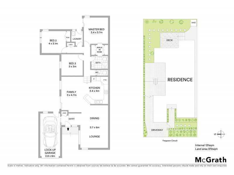 70 Ferguson Circuit, Ngunnawal ACT 2913 Floorplan