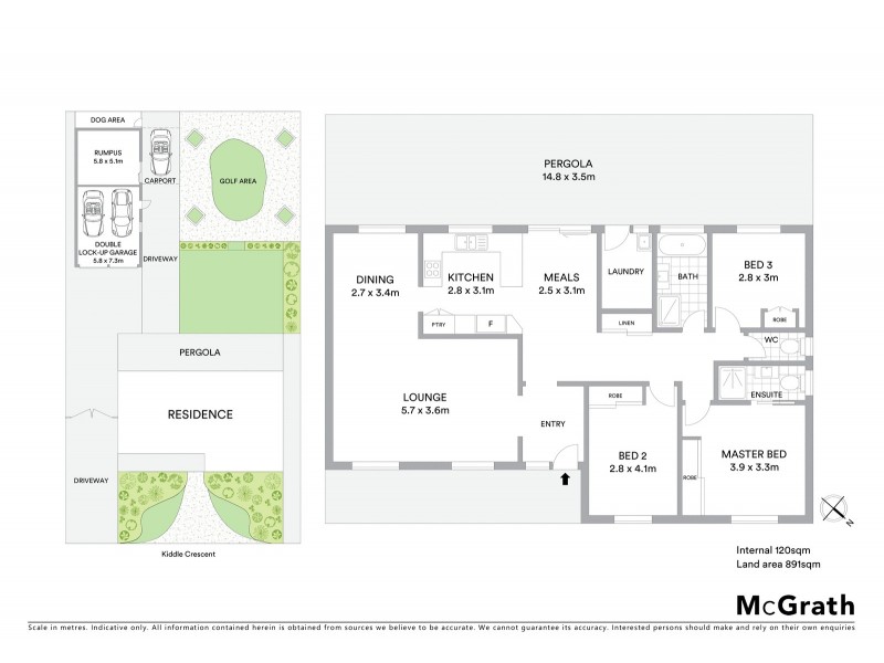 24 Kiddle Crescent, Richardson ACT 2905 Floorplan