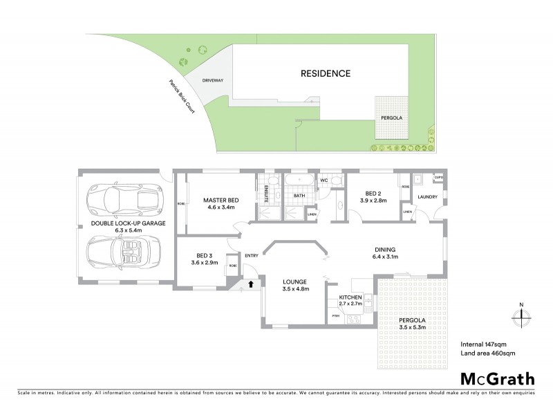 3 Patrick Brick Court, Queanbeyan NSW 2620 Floorplan