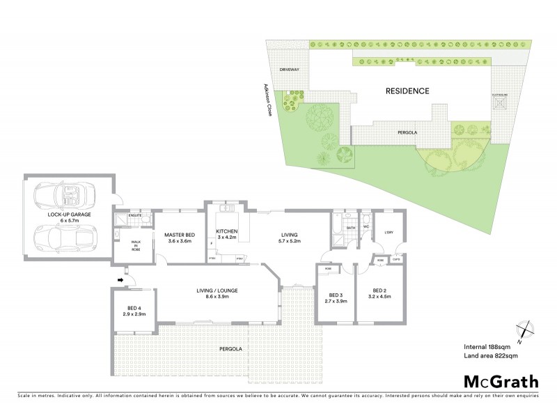 15 Adkinson Close, Isaacs ACT 2607 Floorplan