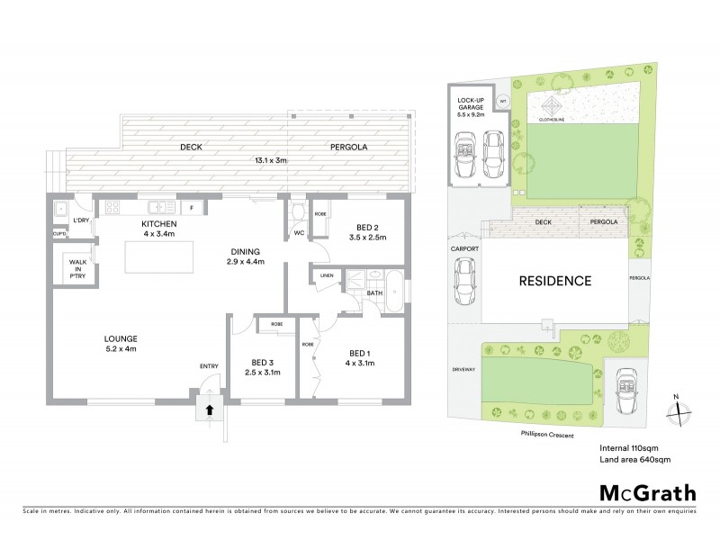 15 Phillipson Crescent, Calwell ACT 2905 Floorplan
