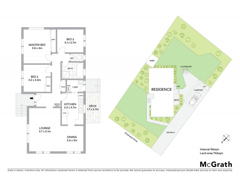 227 Hindmarsh Drive, Rivett ACT 2611 Floorplan