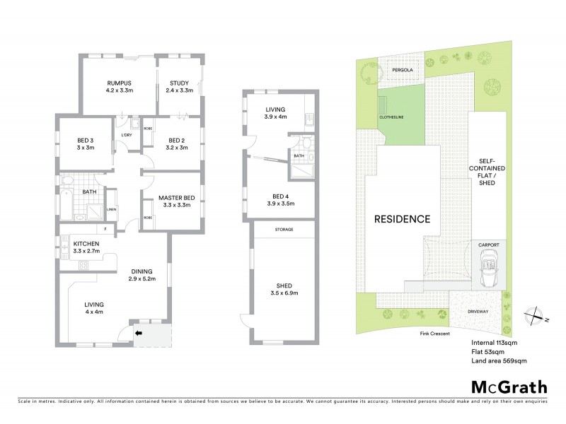 22 Fink Crescent, Calwell ACT 2905 Floorplan